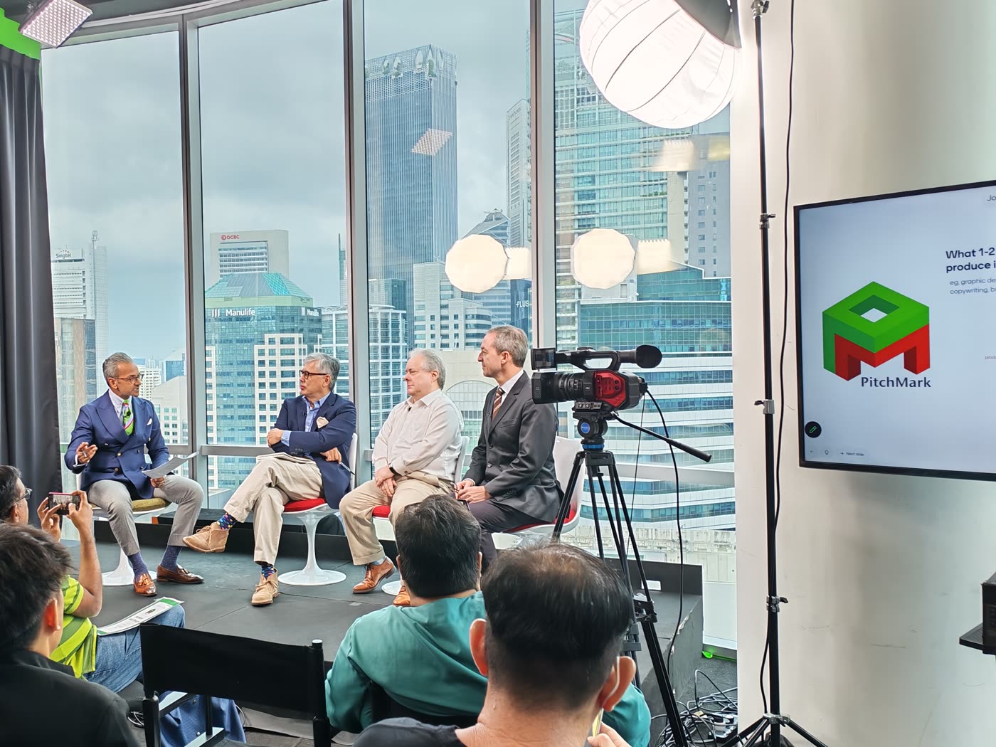 PitchMark panel discussion with Innovators in Singapore